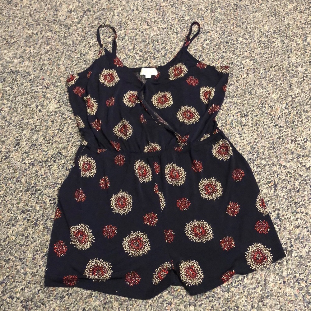 Red White and Blue Women’s Romper